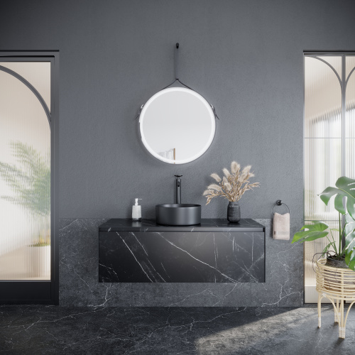 Тумба под раковину Sancos Stone ST120NM 120х49,5х40 настенная - фото 3